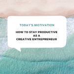 how to stay productive motivation